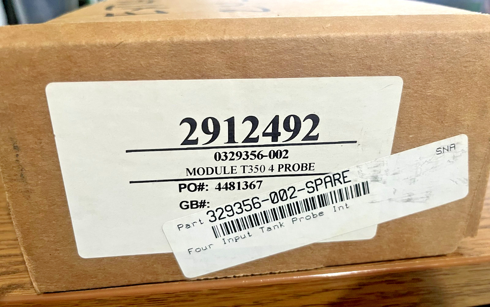 Veeder Root 329356-002 Four-Input Tank Probe Interface Module for TS-350