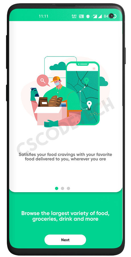GoServe Multi-Vendor Food, Grocery, Pharmacy Delivery Android App + Admin Panel