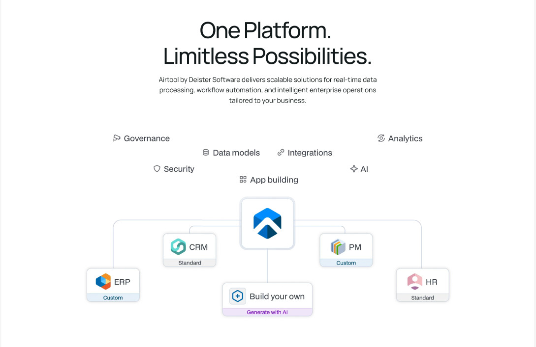 Enterprise App Development Website Template | Modern SaaS Landing Page | Busines