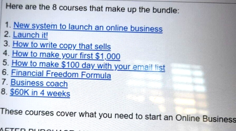 ONLINE COURSES, FAST DELIVERY