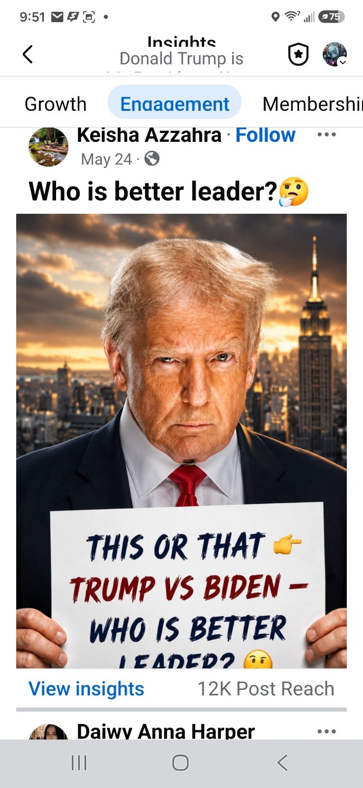 Have Your Video FEATURED ON TRUMP Facebook Group 189k members For 6 Months