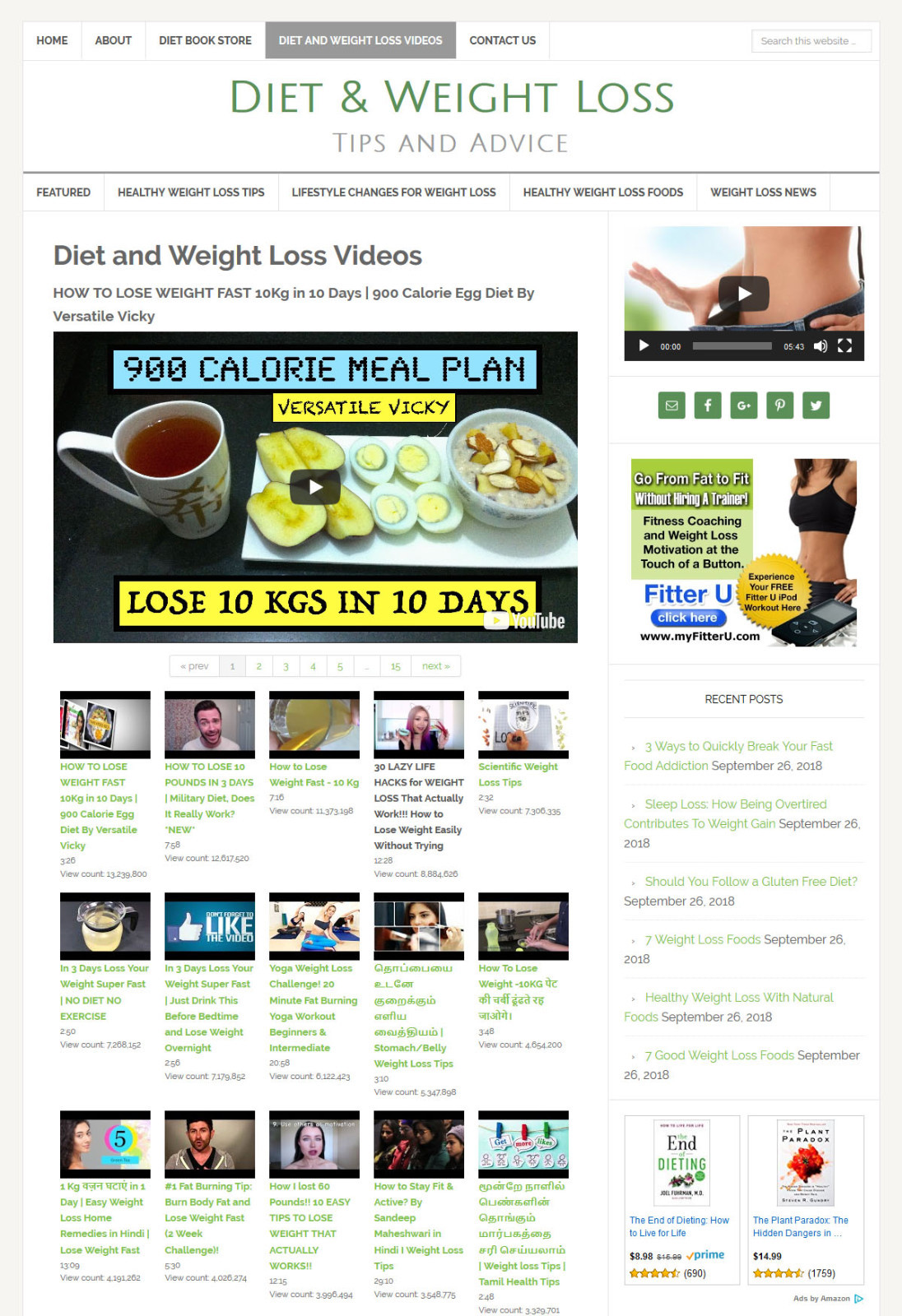 [NEW] * DIET & WEIGHT LOSS * website business for sale w/ DAILY AUTO UPDATES