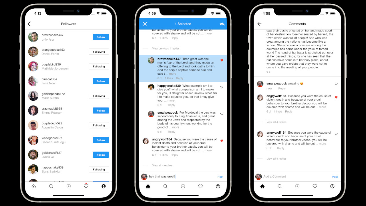 Snapogram Social Network Flutter App | Android + iOS | Photo Sharing Platform