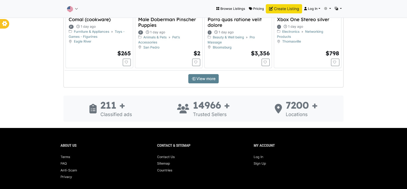 Adsify – Classified Ads Web Application | Laravel | Multilingual | Responsive