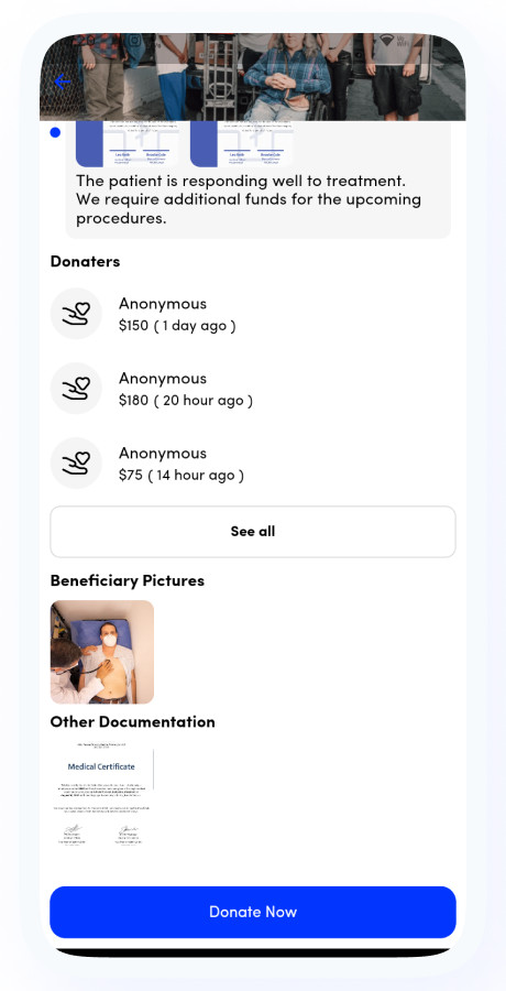 GiveFund Flutter Fundraising App | Donation, Crowdfunding Platform + Admin Panel