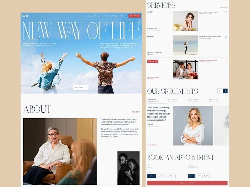 Wix Website Setup in 24 Hours, Landing Page Design Wix Template Esthetics