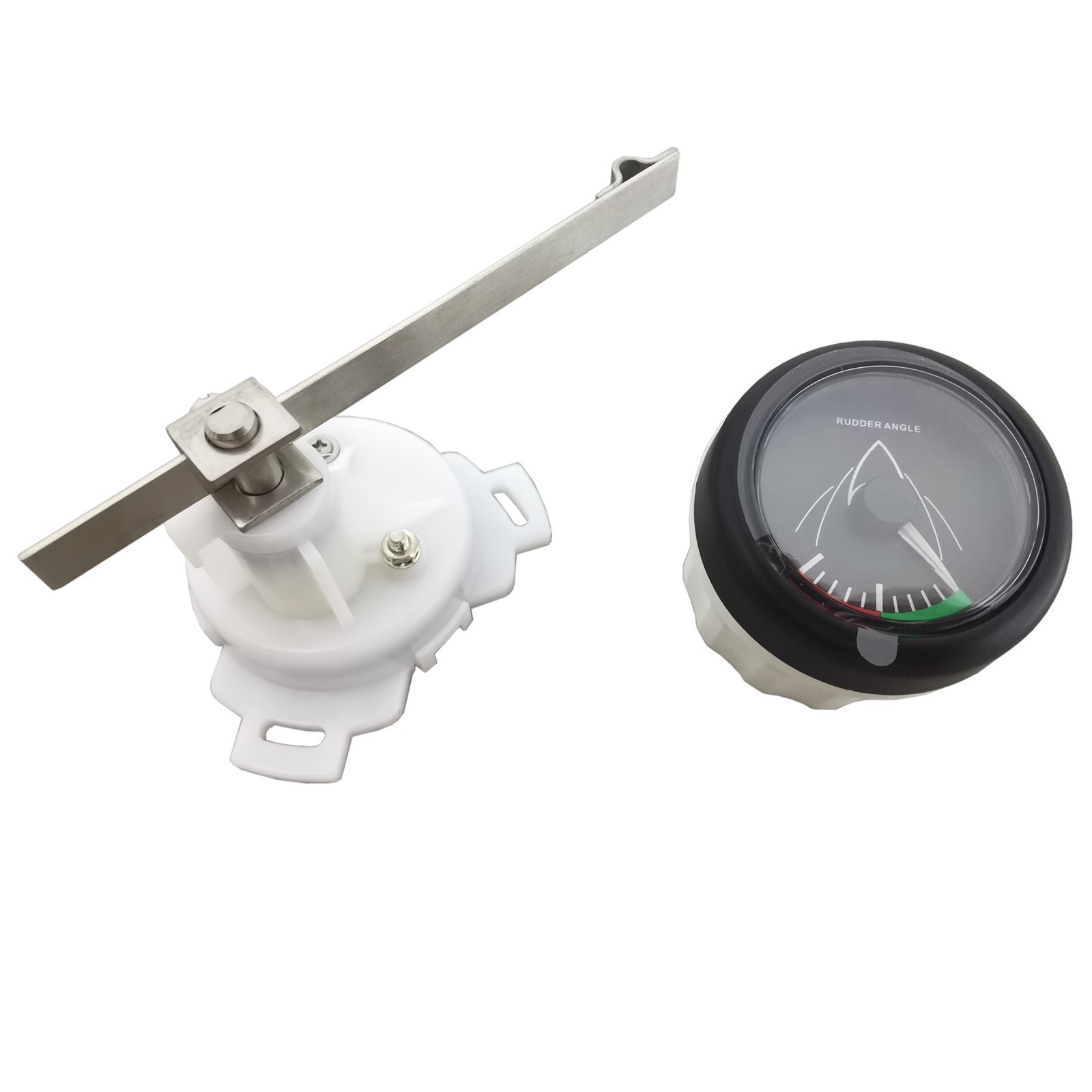 Boat Rudder Angle Indicator with Marine Rudder Direction Sensor 12V/24V 0-190Ω