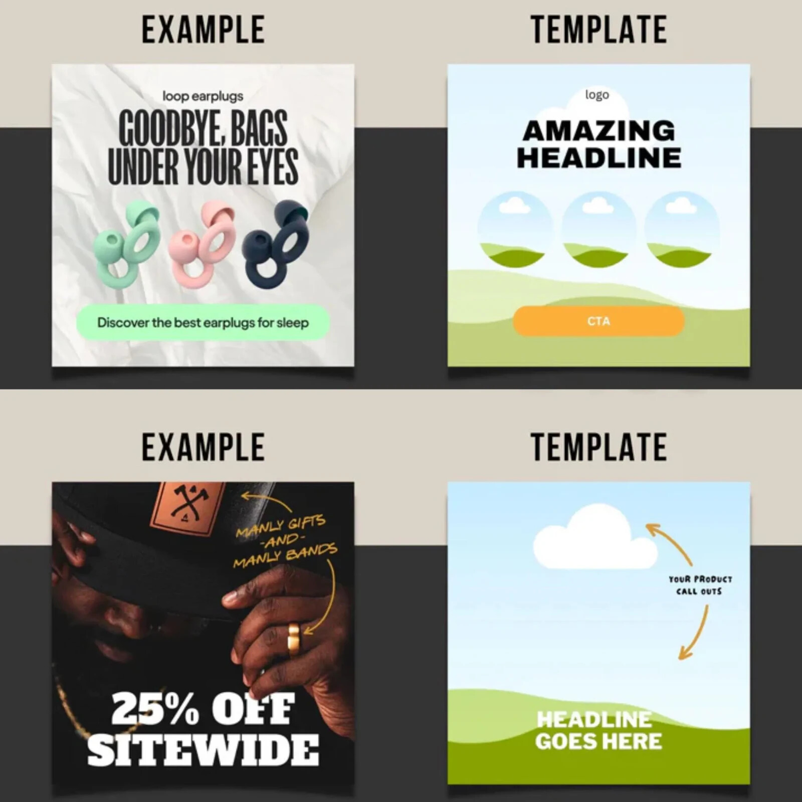 100+ High-Converting Static Ads Canva Templates for Successful Campaigns