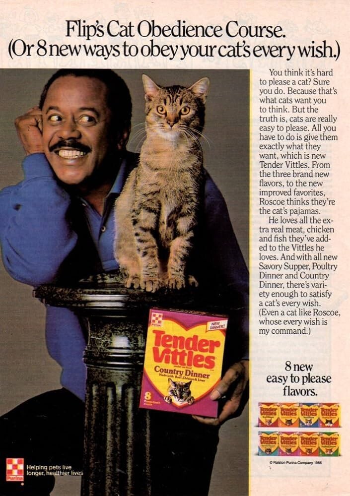 TENDER VITTLES- E-COMMERCE STORE FAMOUS CAT PRODUCTS TRADEMARK FOR SALE-