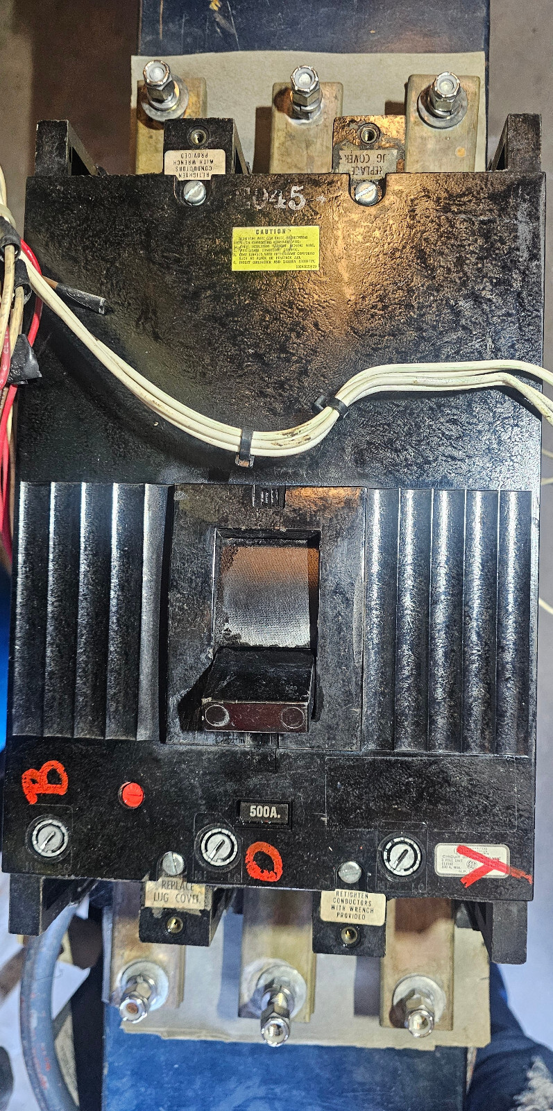500 AMP GENERATOR BREAKER USED