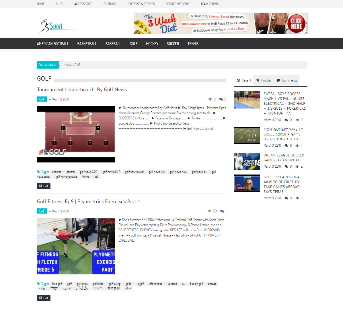 🥇 Established Sports News Website Script – WordPress, Autopilot, Google Adsense