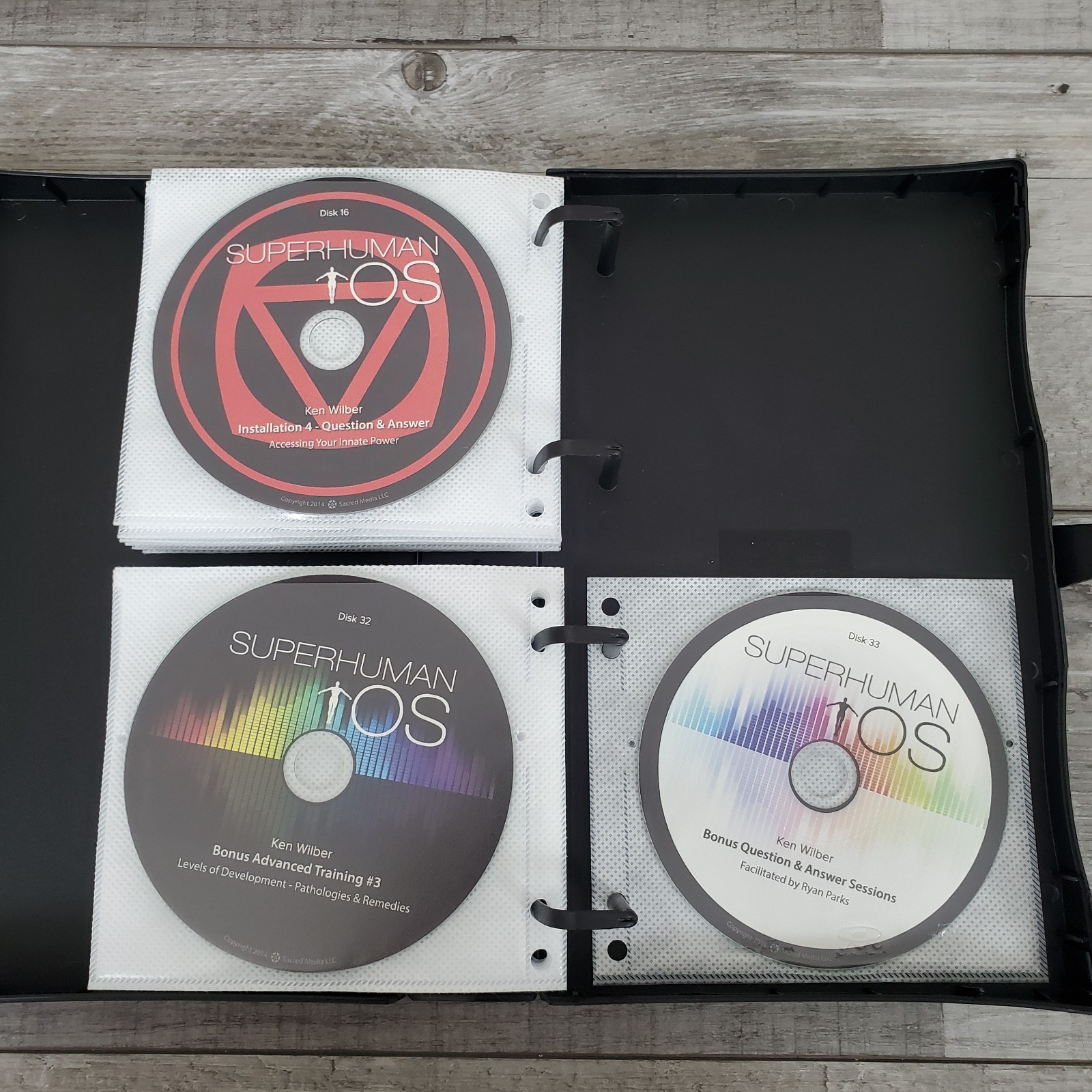 Ken Wilber SuperHuman OS V 1.0 33 Disk Course