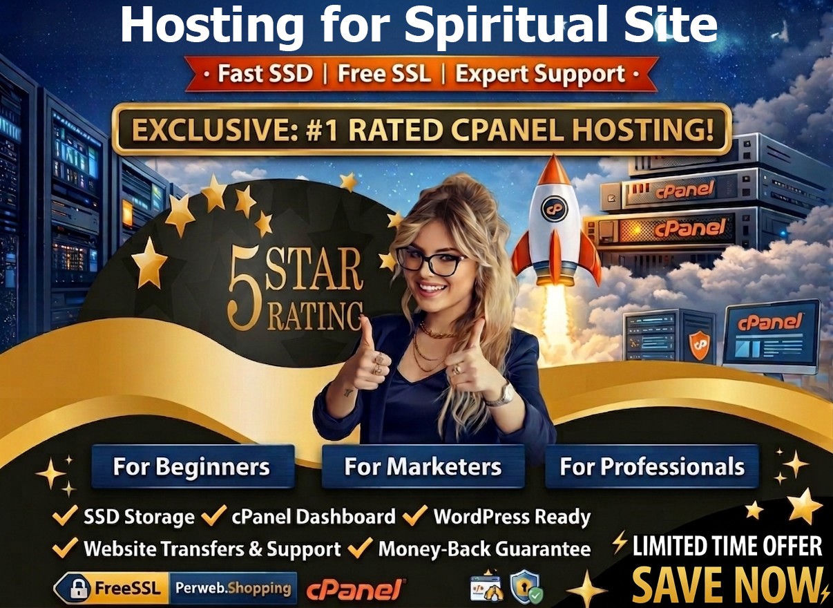 Hosting for Spiritual Site – 🕉️ Unlimited SSD + Free SSL + Support – $14.99/Yr