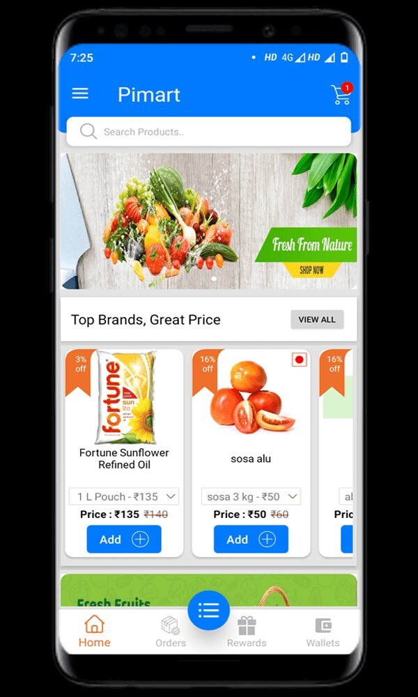 Grocery, Food, Pharmacy, Store Delivery Mobile App with Admin Panel v2.0.1