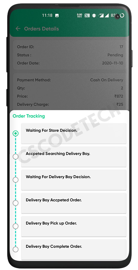 GoServe Multi-Vendor Food, Grocery, Pharmacy Delivery Android App + Admin Panel