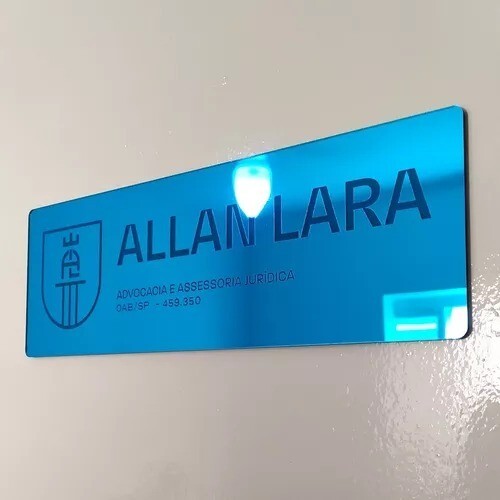 Door plate 11×3»
