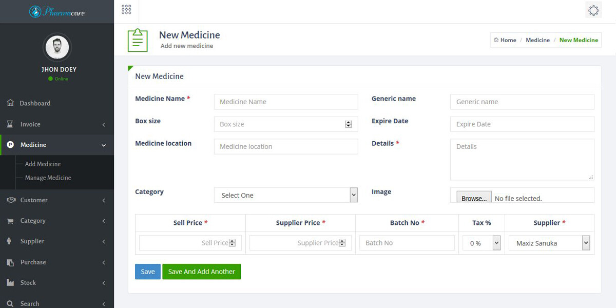 Pharmacy Software – pharmacy management system