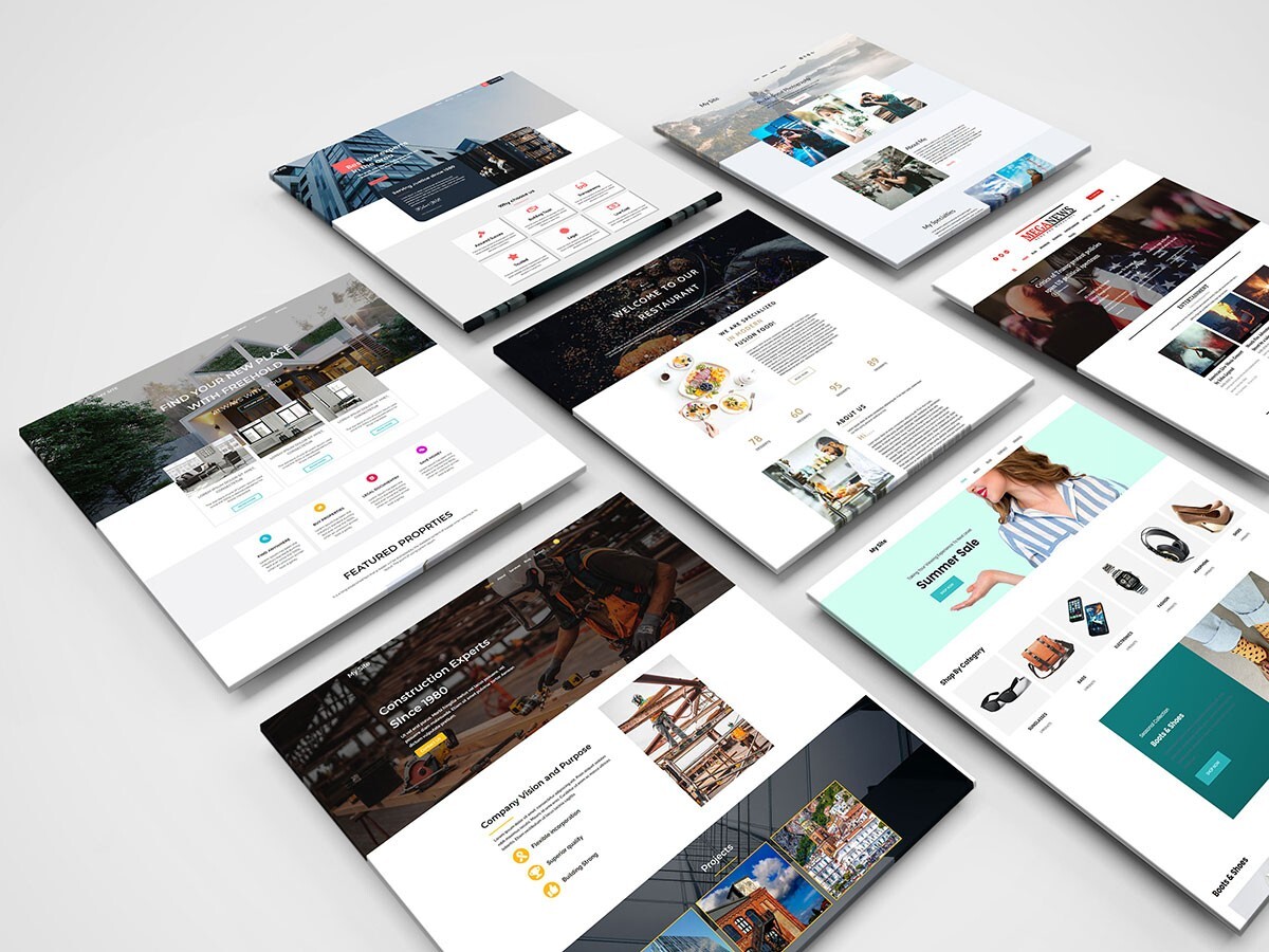 Professional 5-Page Website Design + 1 Year Hosting and FREE website maintenance
