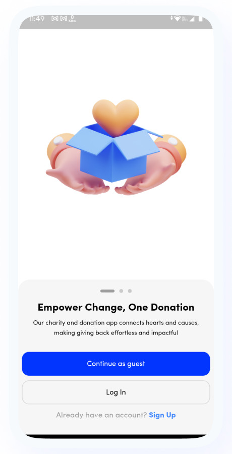 GiveFund Flutter Fundraising App | Donation, Crowdfunding Platform + Admin Panel