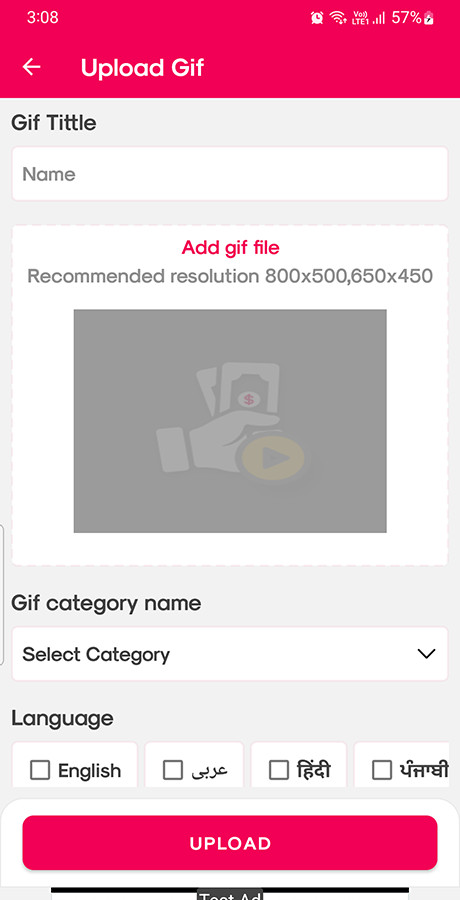Android Status App + PHP Admin Panel | Video GIF Quotes Image Platform | AdMob