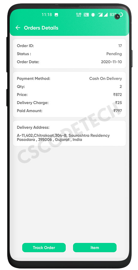 GoServe Multi-Vendor Food, Grocery, Pharmacy Delivery Android App + Admin Panel
