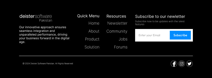 Deister Software Business Solutions – Smart Enterprise Platform UI/UX Design