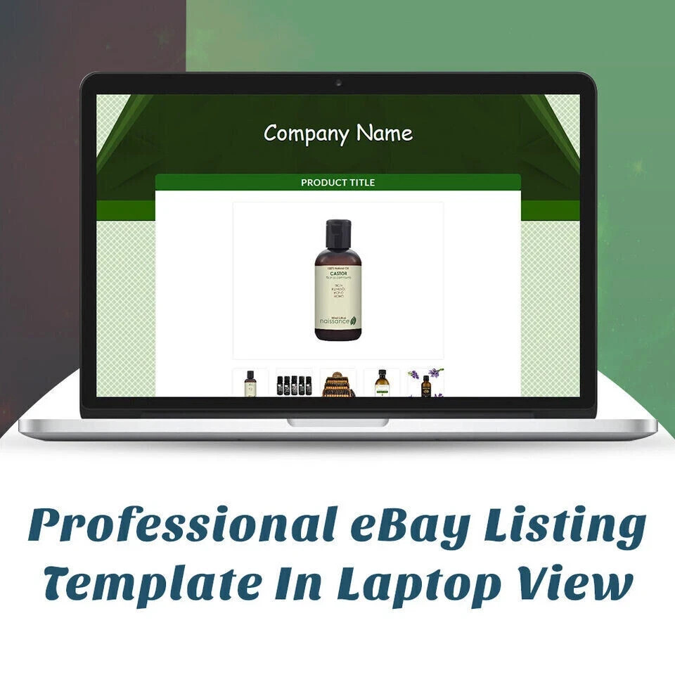 eBay Templates Mobile Responsive eBay Listing Auction Template 2026 Compatible