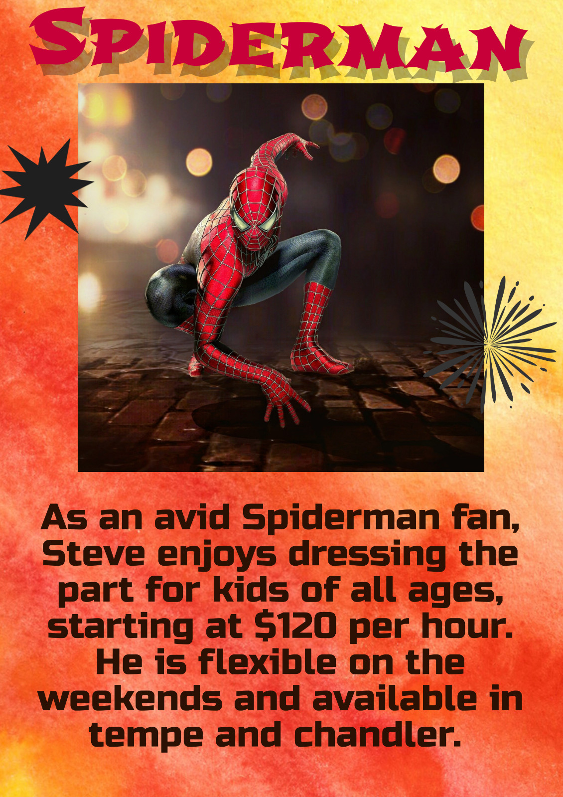 AZpartygigs.com Domain and Website Design for Sale! Party Entertainment Busines