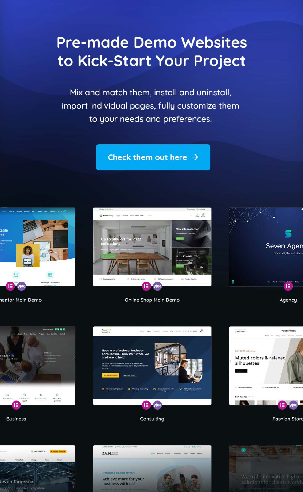 The7 12.2.0 Ultimate Website & Online Store Builder for WordPress WooCommerce