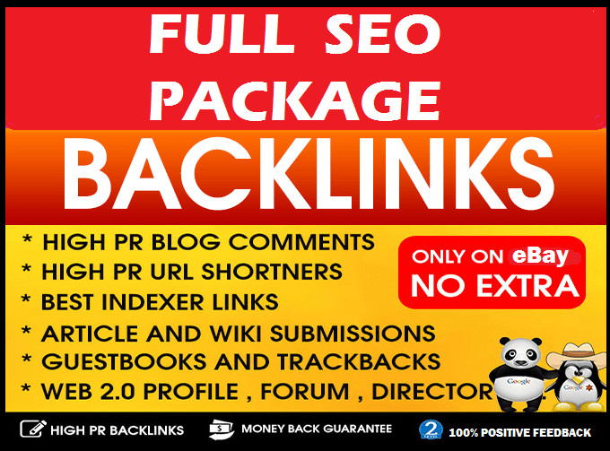 FULL SEO ! 500 Backlinks Package . 100% Penguin and Panda SAFE ! Boost Ranking .
