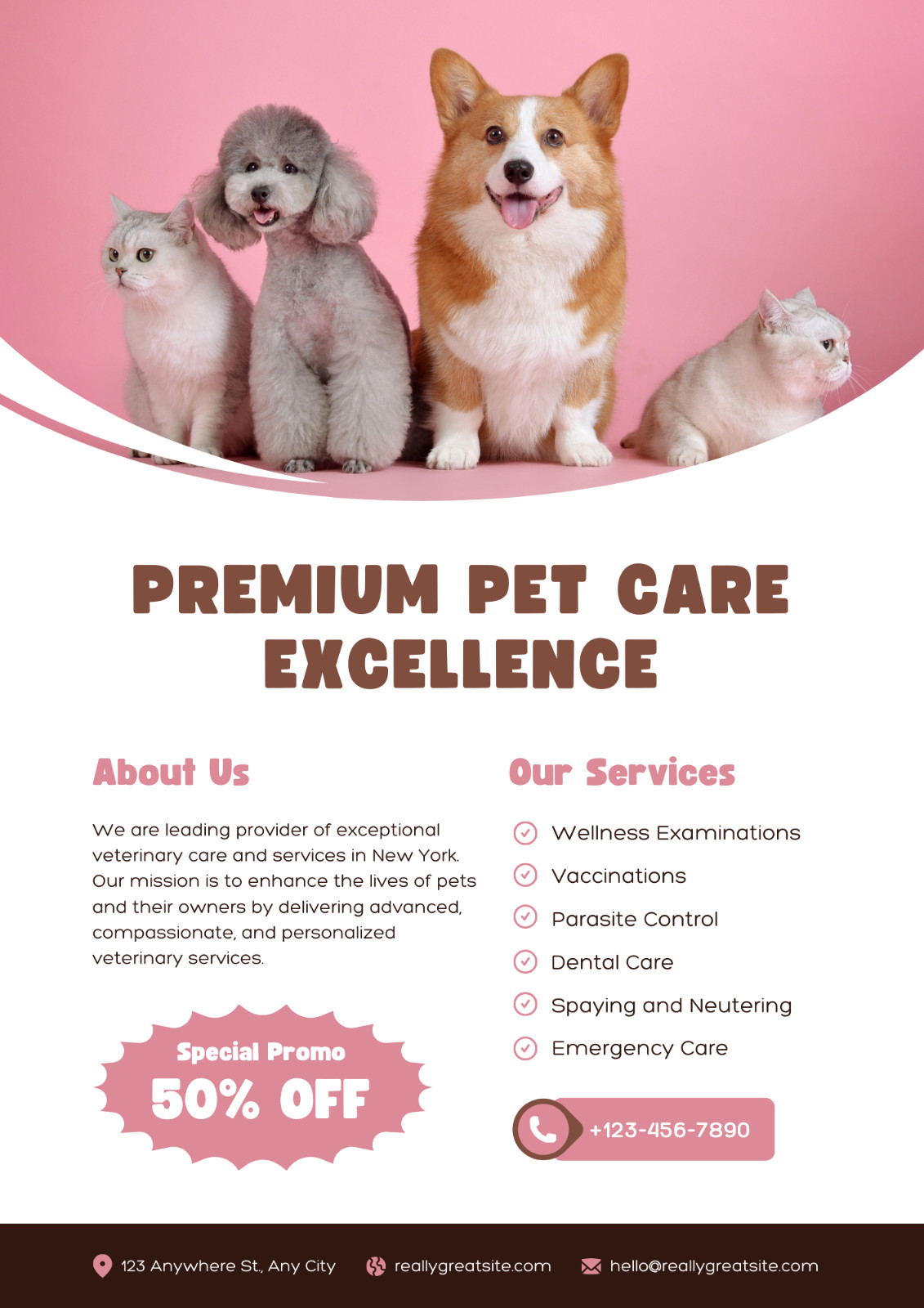 Template Crafted For You-Pet Shop-Furry Friend’s Favorite Spot-Pet Cartoon Logo