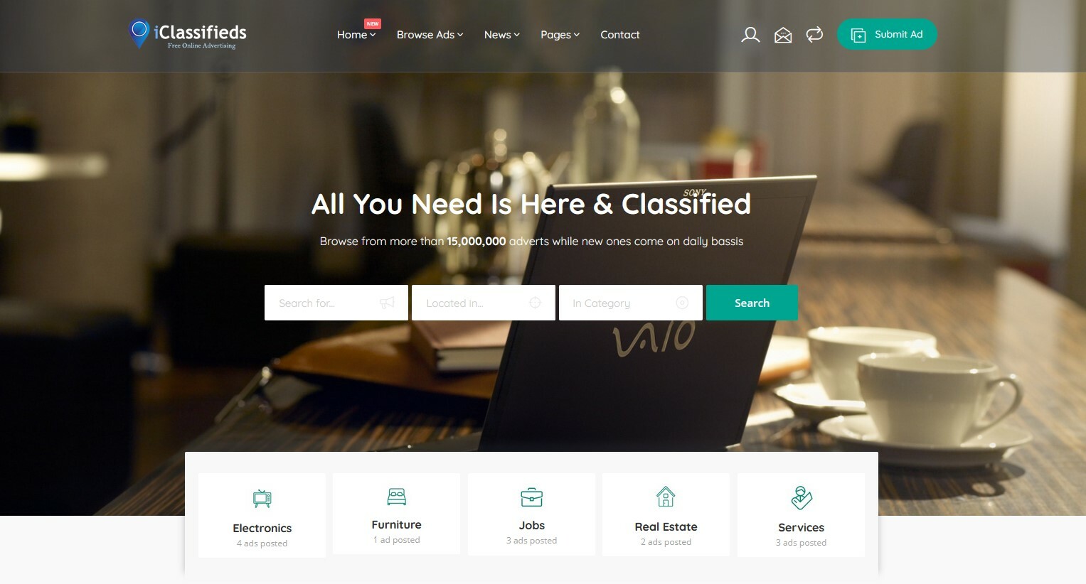 Classifieds Website + Free Installation + Hosting