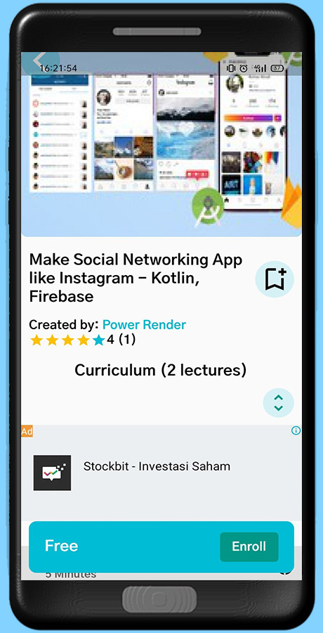Edufy Education Flutter App + Admin Panel | Online Courses & Quiz System