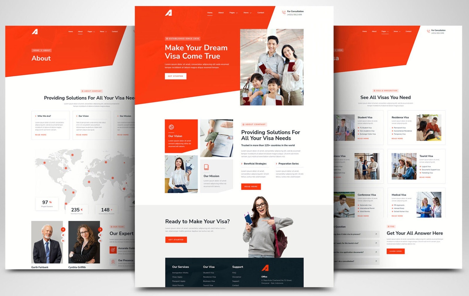 CUSTOM PROFESSIONAL WEBSITE FOR CONSULTING SERVICES AND AGENCIES WORDPRESS