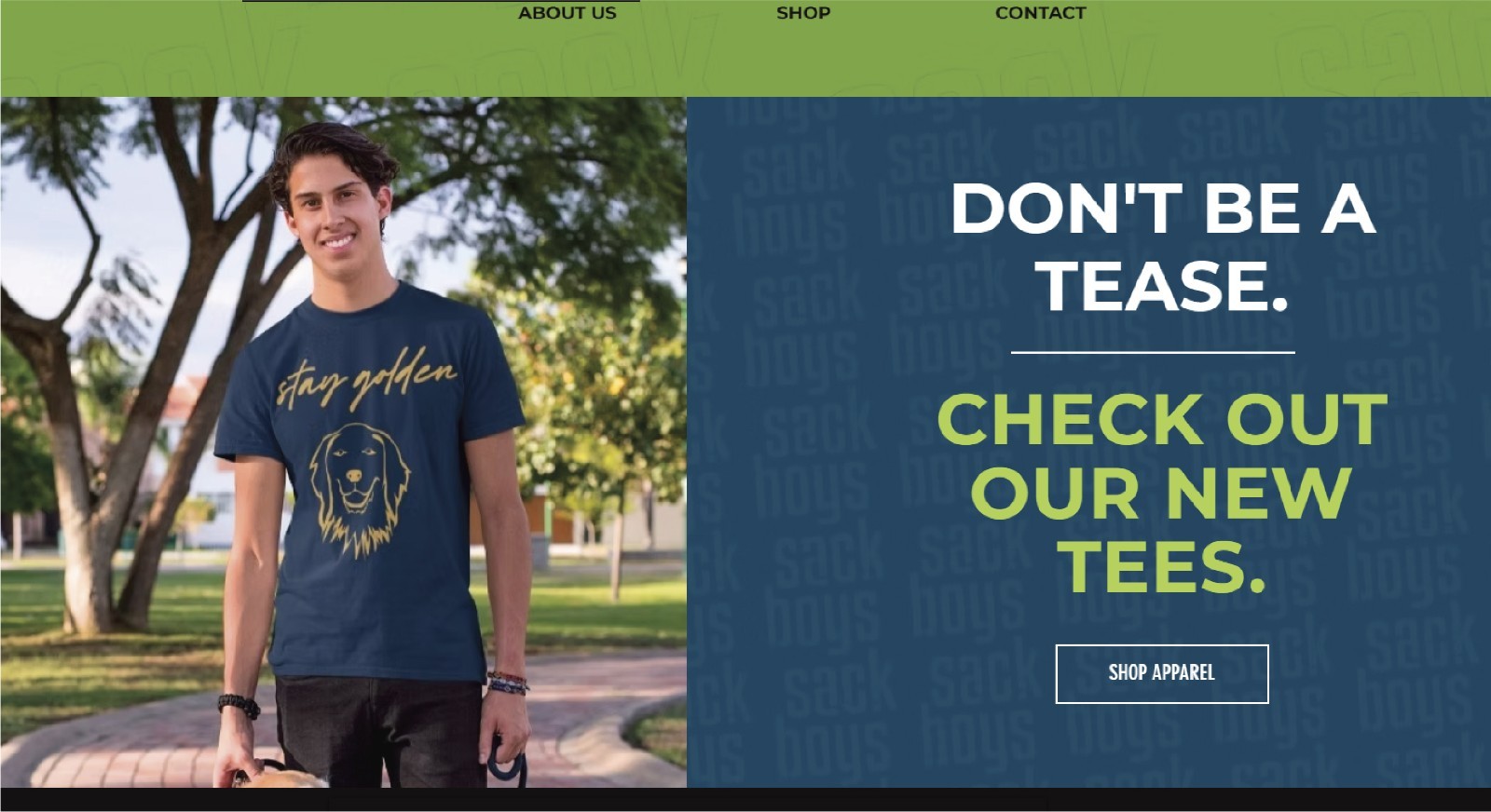 Turnkey Print-On-Demand eCommerce Brand – Sackboys.com | Printify Automated