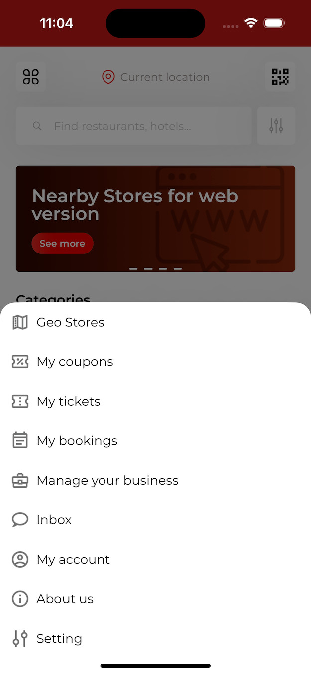 NearbyDeals – Coupons, Events, Restaurant & Service Booking iOS App | PHP Admin
