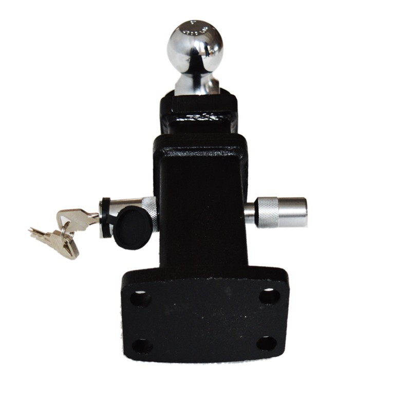Car Trailer Receiver Hitch Ball Tow Hook Trailer Lock Arm Tow Bar Safety Fixing