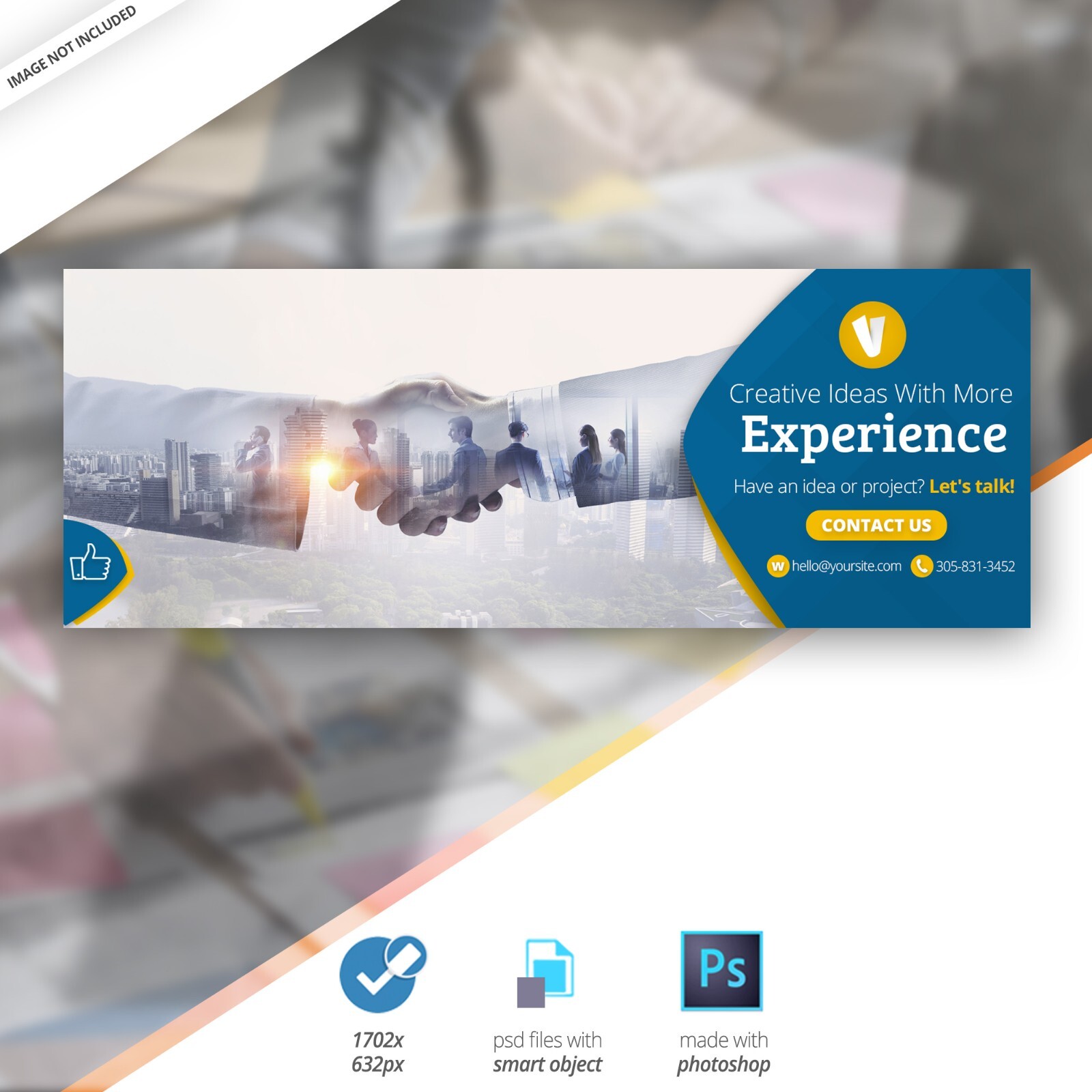 Facebook Social Media Post Templates Kit 70 eps, jpg Banners, Covers