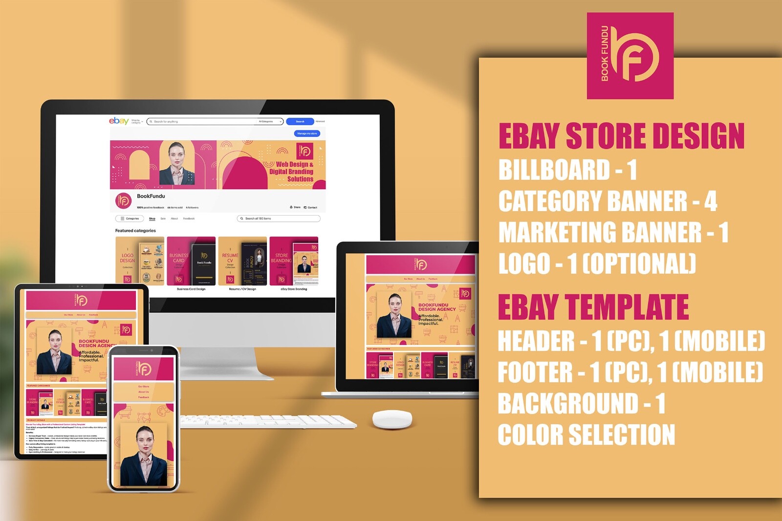 Dynamic eBay Store Design for Sneakers & Sportswear | Custom HTML Template