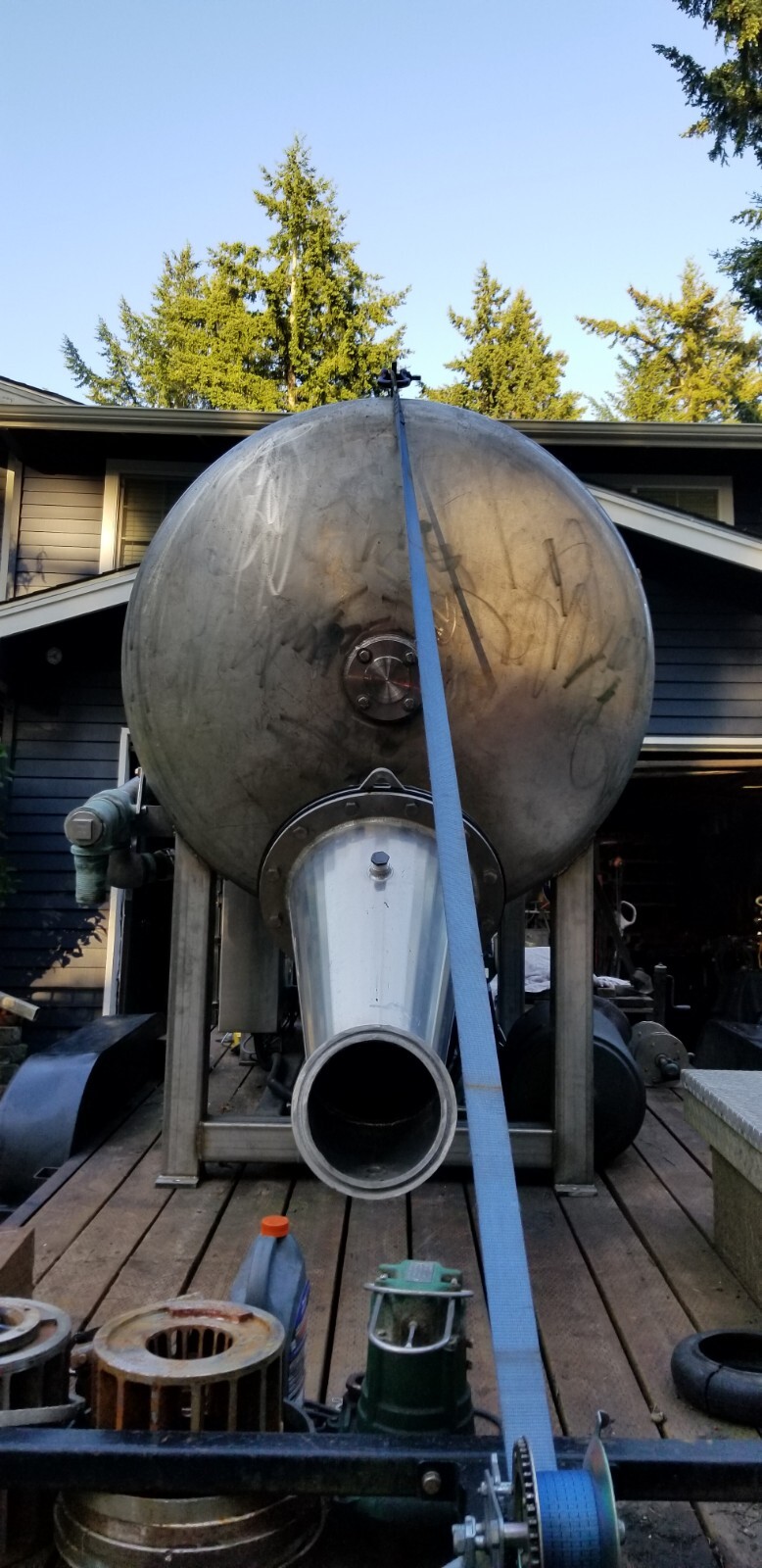Fully Automated Ryco Style Commercial Fish Pump 750 Gal Stainless Steel Capacity