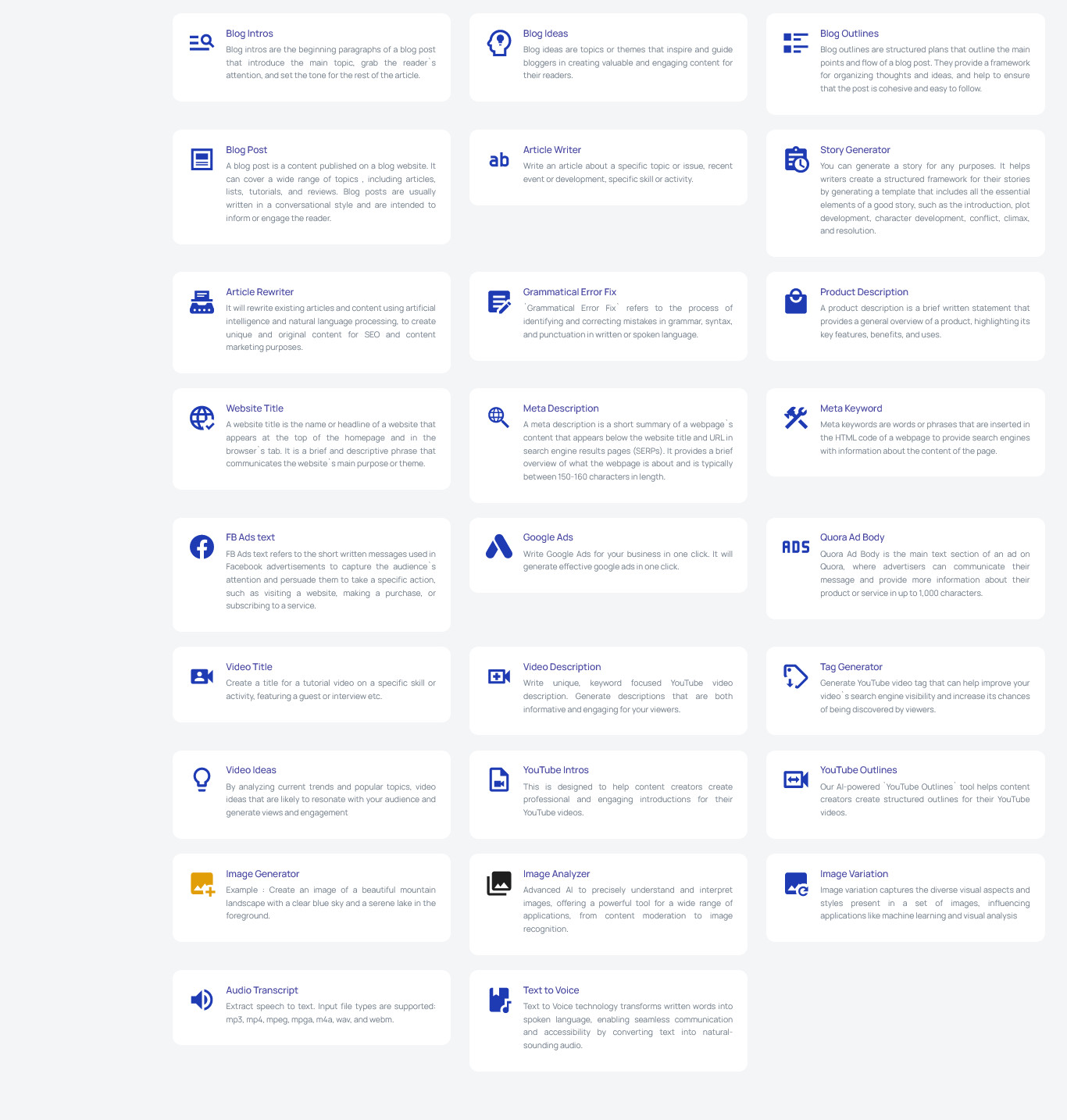 PanAI – AI Writing Assistant & Content Generator SaaS | Text, Image, Chat, Voice
