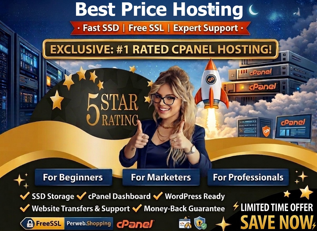 Best Price Hosting – 🥇Unlimited SSD + SSL + Email 24/7 Support | Only $14.99/Yr