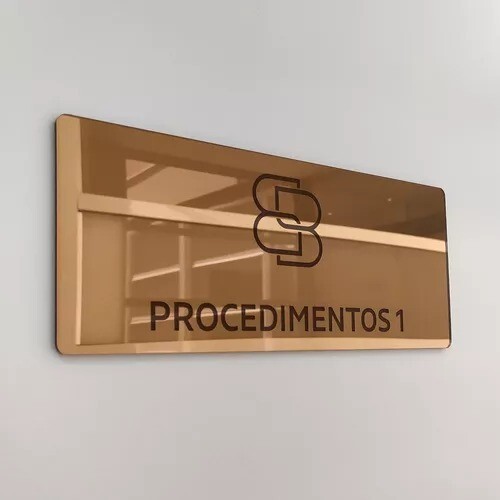 Door plate 11×3»