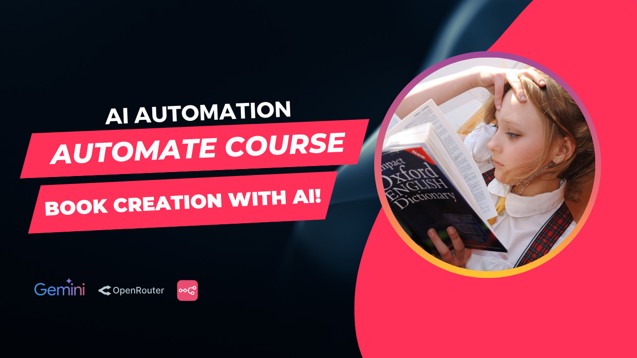 AI-Powered Course & Book Generation | N8N Automation Workflow JSON Templates