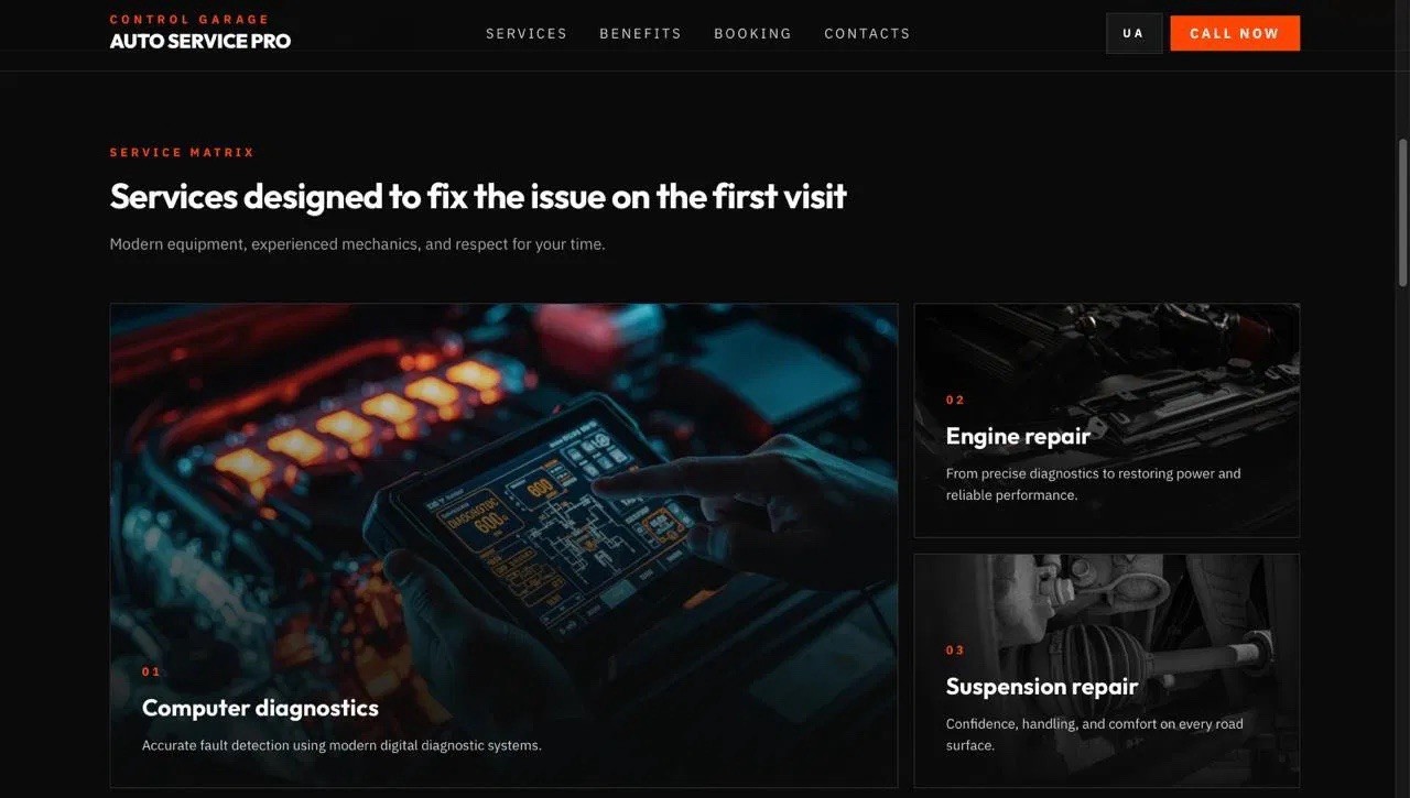 Website Design – Landing Page – Business Marketing