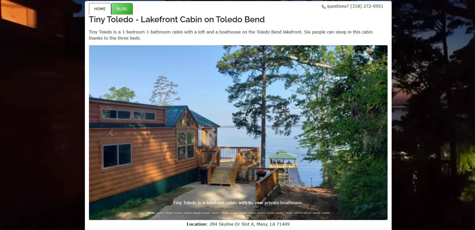 Build a Book Direct Vacation Rental Website from OwnerWebs.com