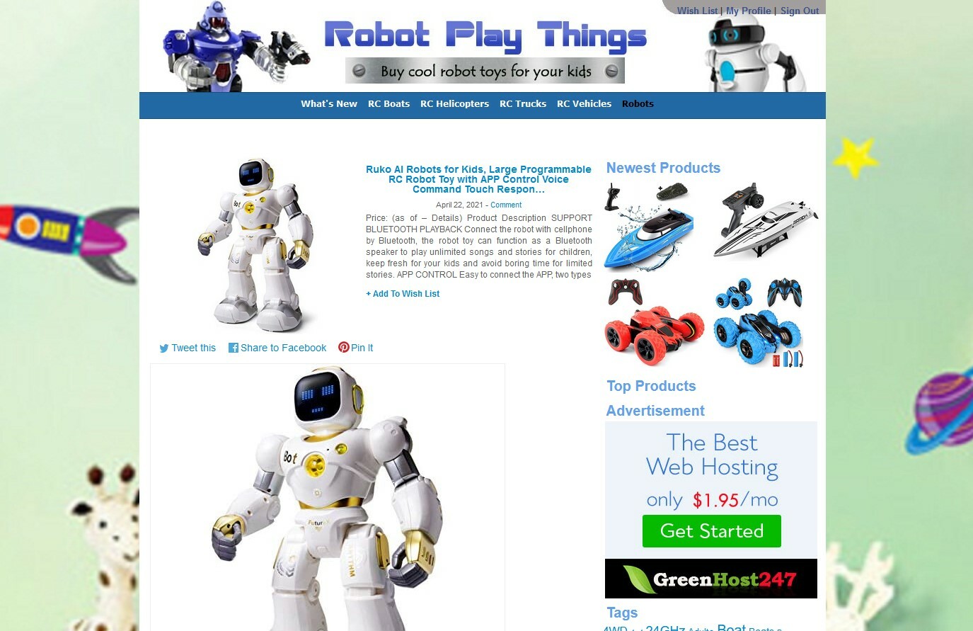RC Toys, Helicopters Store eBay, Amazon, ClickBank Affiliate Website + AutoPilot