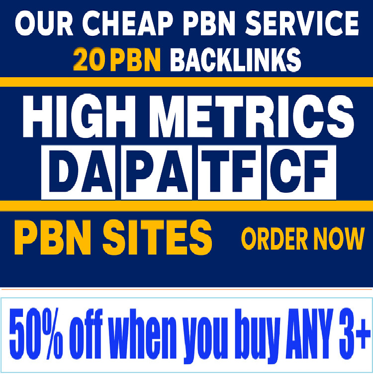 [Effective SEO Service] 20 Homepage PBN Dofollow Backlinks