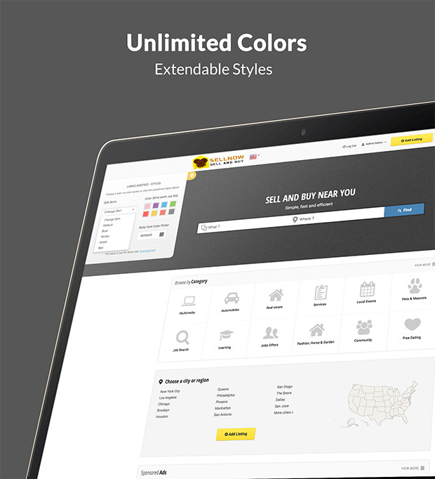 Start Your Own Online Classifieds ads Web platform business!
