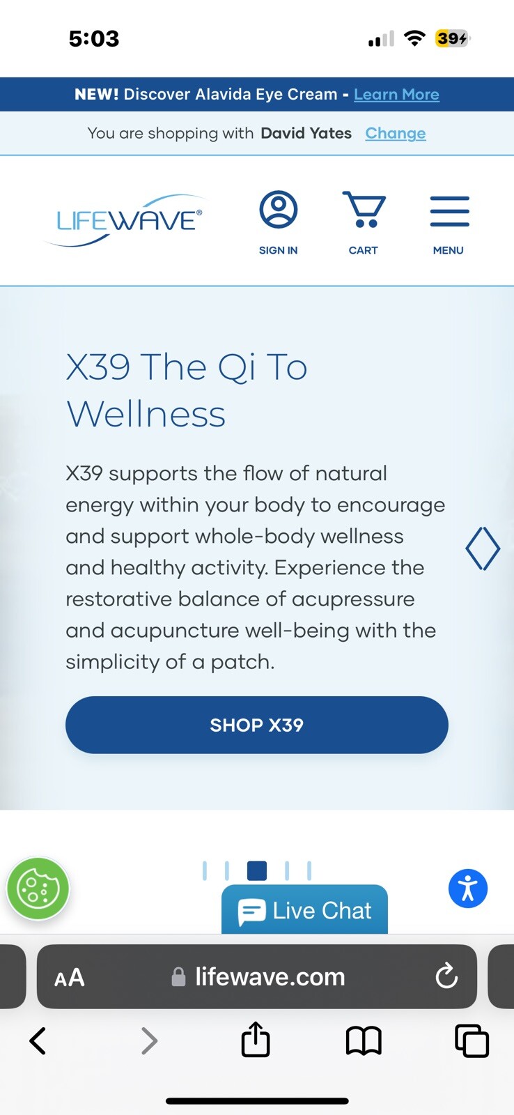 Drop shipping, Health Store eCommerce Responsive website/ Free Set up/ Hosting ​